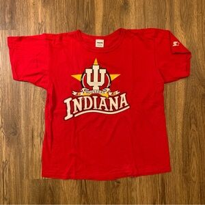 Vintage Indiana Hoosiers Red Starter T-Shirt